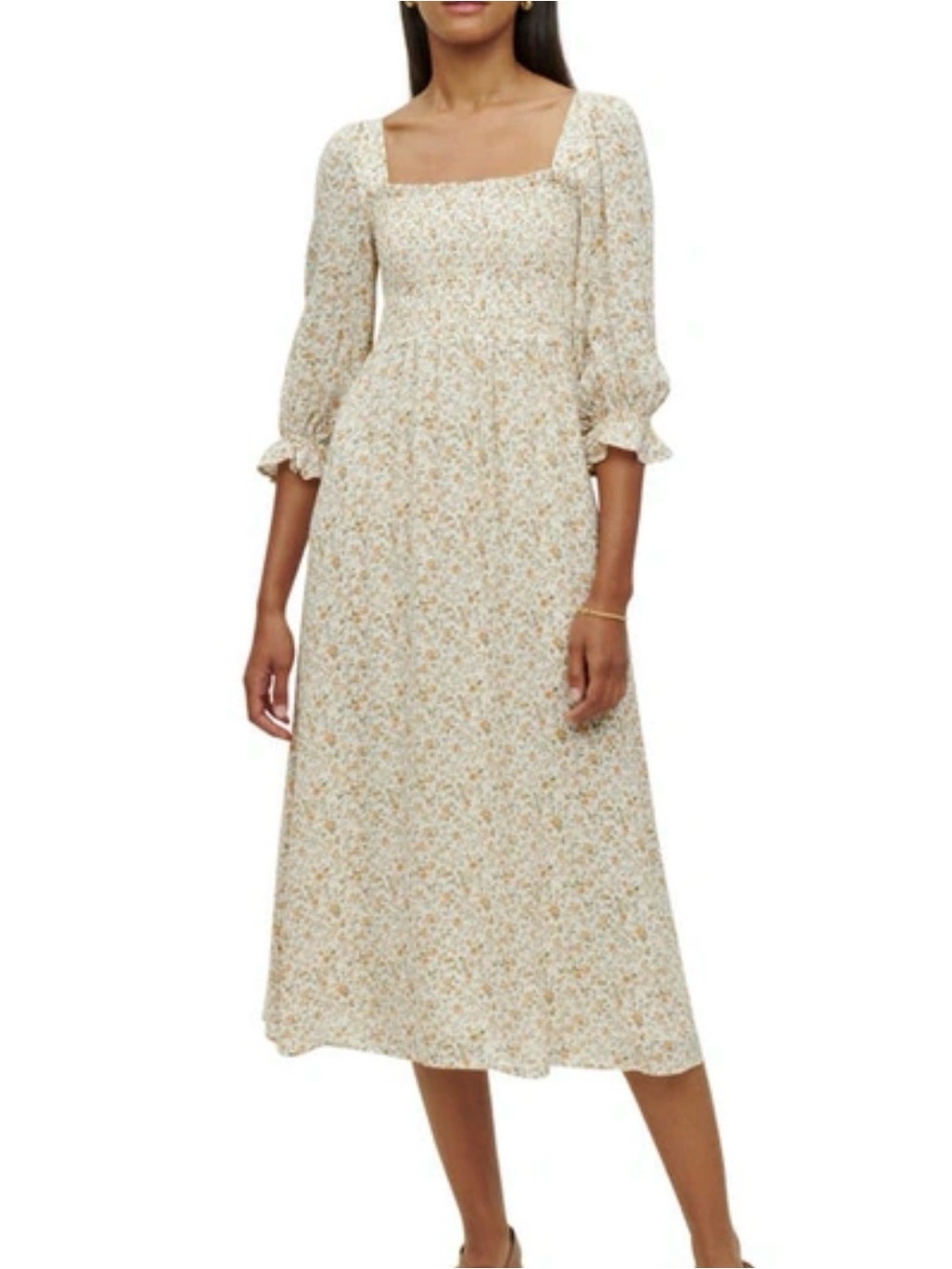 Reformation Fable Lima Midi Floral Dress 😊
